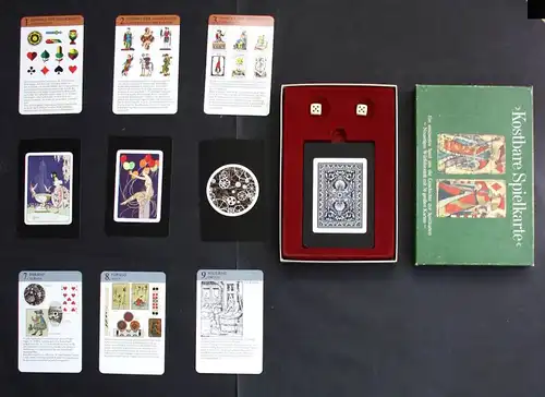 Kostbare Spielkarte 1975 Spielkarten Spiel Kartenspiel game playing cards