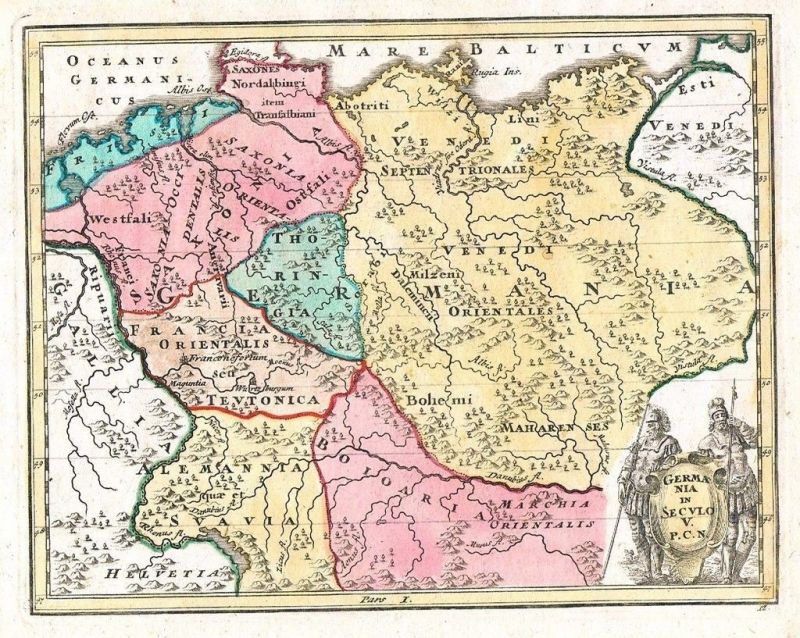 Germanien Karte | Karte