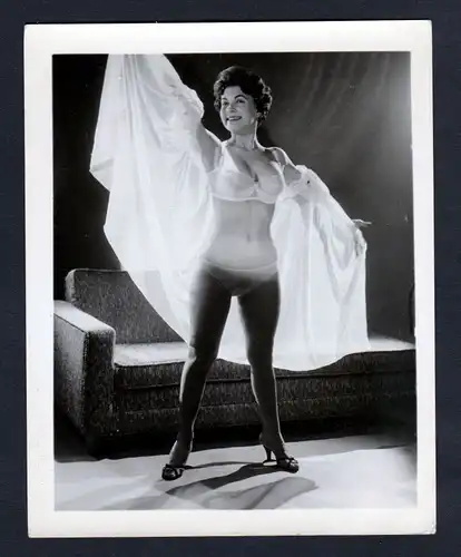 1960 Unterwäsche lingerie Erotik nude vintage Dessous pin up photo Foto