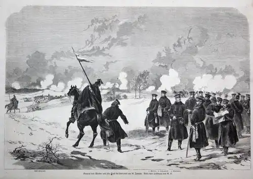 1871 August von Werder General Stab Hericourt 16 Januar Schloßberg Norkitten