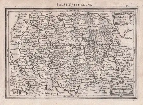 Deutschland Germany Heilbronn Darmstadt Heidelberg Mannhein map Karte Mercator