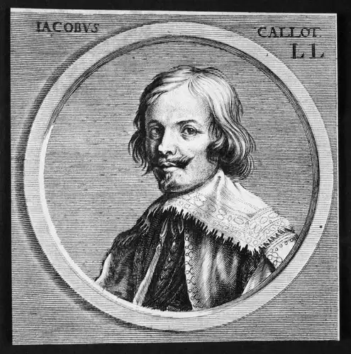 Jacques Callot Maler painter Zeichner draftsman Kupferstich etching Portrait