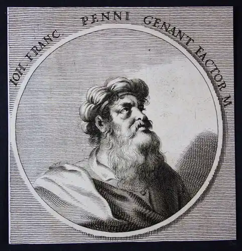 1700 Giovanni Francesco Penni Italien Italia Maler painter Kupferstich Portrait