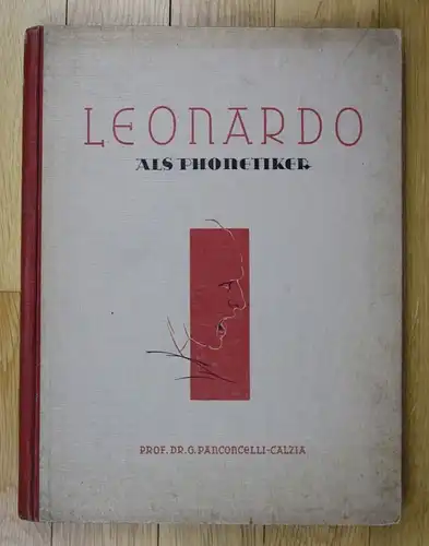 1943 Panconcelli-Calzia Leonardo als Phonetiker Da Vinci Phonetik