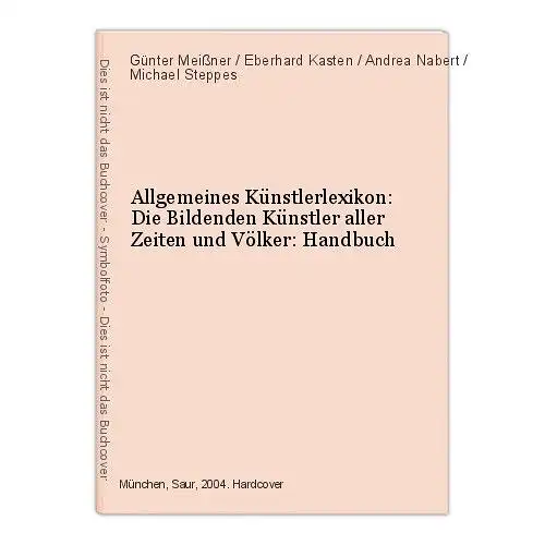 Allgemeines Künstlerlexikon: Die Bildenden Künstler aller Zeiten und Völker: Han