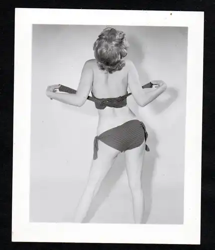 1960 Unterwäsche lingerie Erotik Bikini vintage Dessous pin up Foto photo