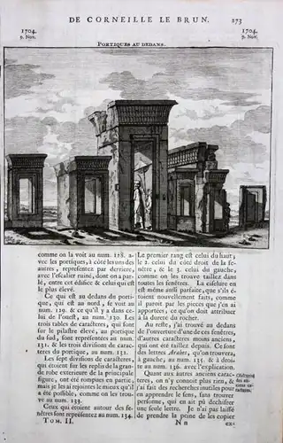 De Brujin Persepolis Fars Tchilminar architecture Perse Persia 1718 antiquity