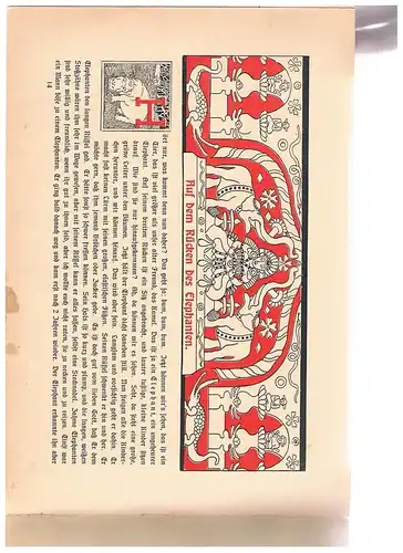 1910 Agnes Batty Lilian Stevenson Durch Weite Welt Zirkus Bilderbuch Kinderbuch
