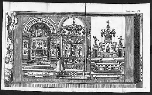 1700 - Napoli incisione engraving Kupferstich  acquaforte carta veduta