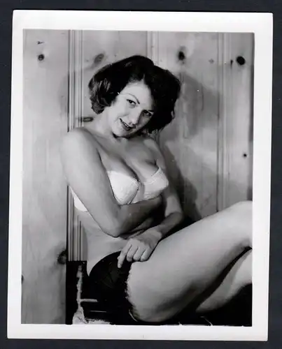 1960 Unterwäsche lingerie Erotik nude vintage Dessous Foto pin up photo