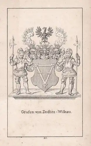 Zedlitz-Wilkau Zedlitz Schlesien Silesia Wappen Heraldik coat of arms Adel