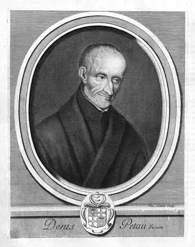 Denis Petau Jesuit jesuite Historiker historien Portrait Kupferstich engraving
