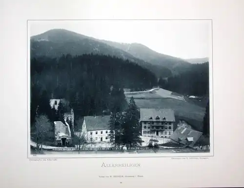 1895 Allerheiligen Oppenau Lierbachtal Foto Fotografie photo Schwarzwald Luib