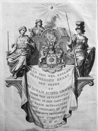 1750 Titelblatt Titel title page Scipio Ormea Kupferstich antique print Philips