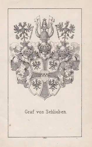 Schlieben Brandenburg Deutschland Germany Wappen Heraldik coat of arms Adel