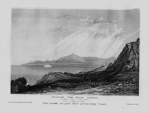 Berg Karmel mountain Carmel Israel Asien Asia Original