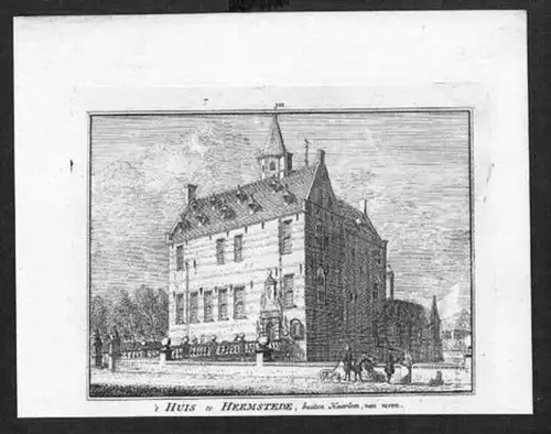 Heemstede Zuid-Kennemerland Original  gravure