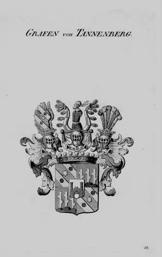 Tannenberg Wappen Adel coat of arms heraldry Heraldik crest Kupferstich