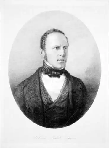 Johann Jakob Speiser Schweizer Kaufmann Portrait