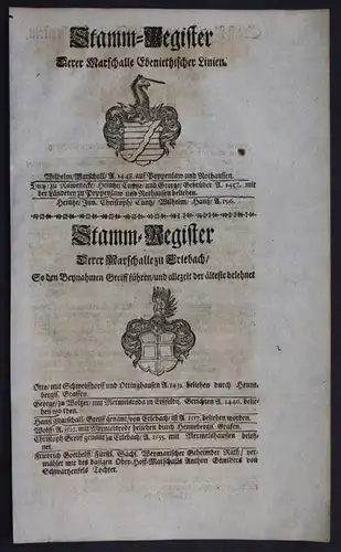 Erlebach Bieberstein Thüringen Ahnentafel Stammbaum Genealogie Wappen