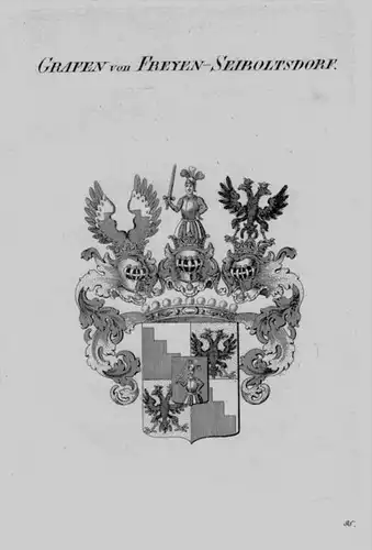 Seiboltsdorf Wappen Adel coat of arms heraldry Heraldik crest Kupferstich