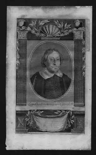 Leopoldus Ertzhertzog... - Leopold V.(1586-1632) Österreich-Tirol Portrait