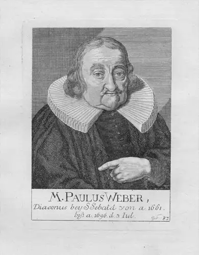 Paulus Weber Diakon Theologe St. Sebald Sebalduskirche Nürnberg Portrait