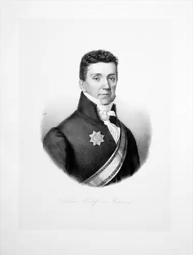 Nikolaus Rudolf v. Wattenwyl Bern Schweiz Portrait