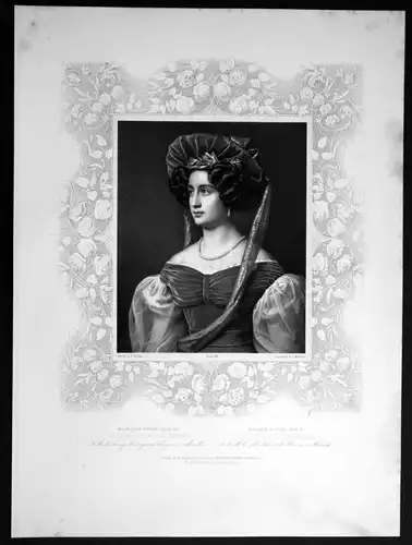 Isabella von Tauffkirchen-Engelburg Portrait Schönheitsgalerie Ludwig I Bayern