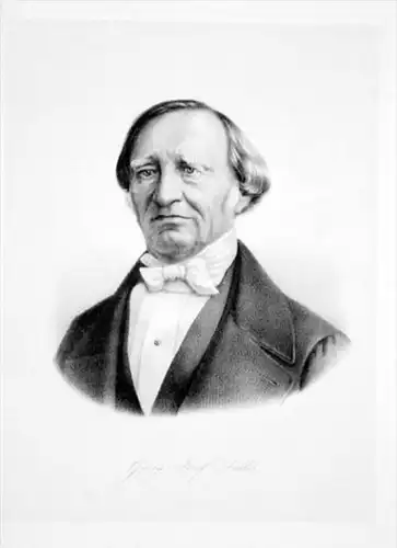 Georg Joseph Sidler Schweiz Lithographie Portrait