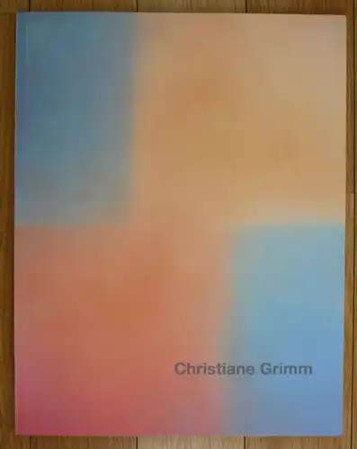 Christiane Grimm Ausstellung Katalog