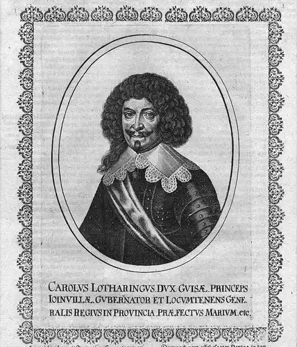Karl IV. v. Lothringen Lorraine Bar   Portrait