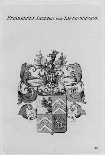 Linsingspurg Wappen Adel coat of arms heraldry Heraldik crest