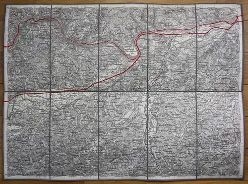 Ybbs Donau Pöchlarn Amstetten Purgstall Scheibbs Grein St Nikola Karte map