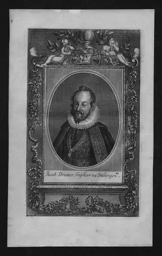 Jakob Breuner Freiherr von Stübing engraving Kupferstich Portrait