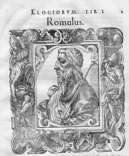 Romulus König Portrait Tobias Stimmer