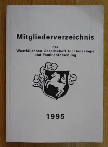 Mitgliederverzeichnis der westfälischen Gesellschaft für Genealogie Kreimer