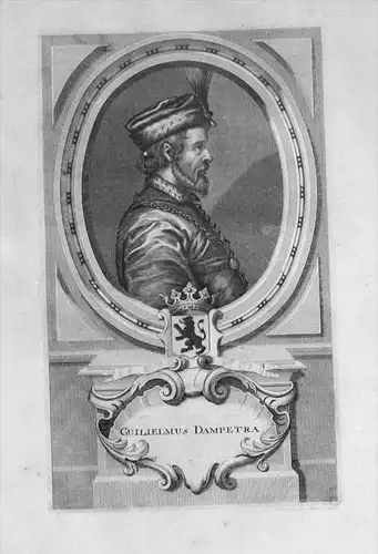 Guilielmus Dampetra - Guillaume III de Dampierre (1224-1251) Wilhelm II. von Flandern Vlaanderen Flanders Damp