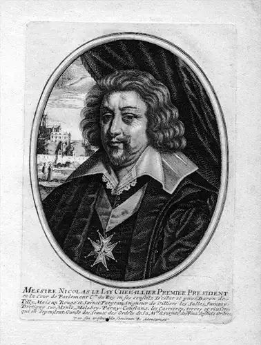 Messire Nicolas le Jay -  Nicolas le Jay de Tilly de Saint-Fargeau Portrait