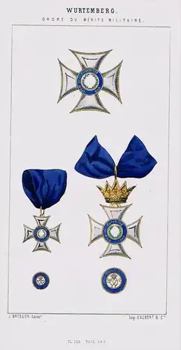 Militärverdienstorden Württemberg Orden Ordre medal decoration
