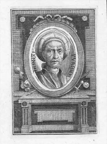 Domenico Puligo painter Kupferstich Portrait engraving