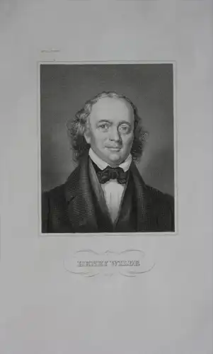 Henry Tingle Wilde Seemann Offizier engraving  Portrait