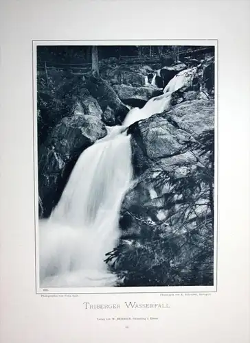Triberger Wasserfall - Triberger Wasserfälle Triberg Foto Fotografie photo Schwarzwald Felix Luib