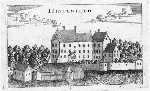 Graz Hintenfeld Steiermark Kupferstich Vischer engraving