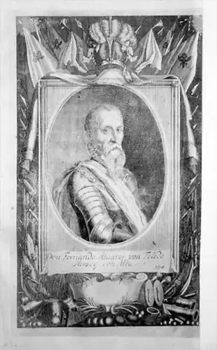 Don Fernando Alvarez de Toledo Portrait  gravure