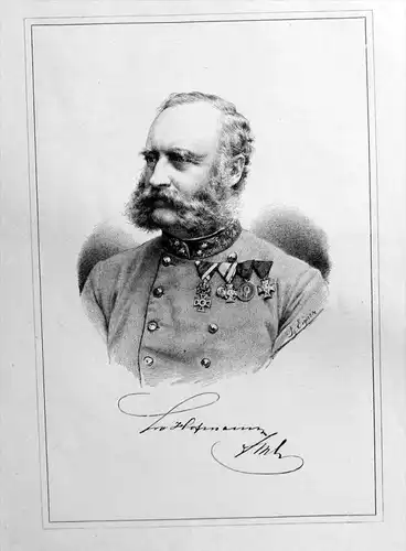 Leopold Hofmann von Donnersberg Portrait Litho Lithographie lithograph