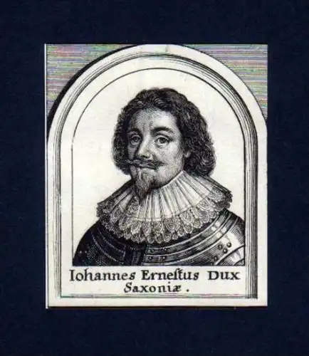 Johann Ernst v. Sachsen Coburg Portrait