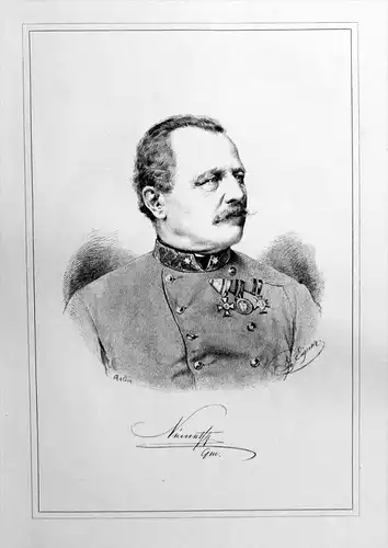 Joseph Edler von Nemethy Portrait Lithographie litho lithograph