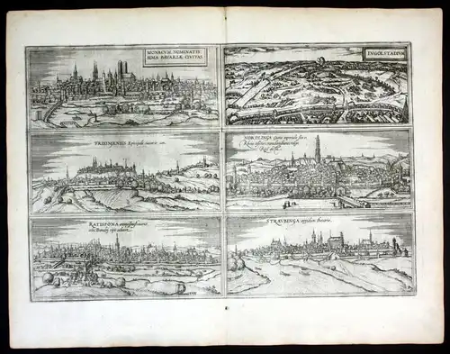 Monacum - Ingolstadium - Frisingensis - Nordlinga - Ratispona - Straubinga - München Ingolstadt Freising Rege