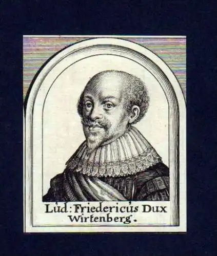 Ludwig Friedrich Württemberg Mömpelgard Portrait